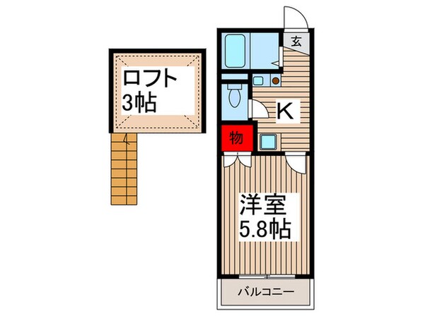 ＨＥＲＭＥＳの物件間取画像